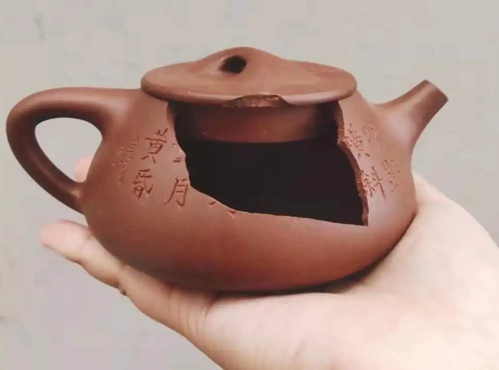 聚力牌環(huán)保高溫膠水紫砂壺的修復好幫手！